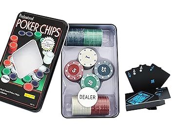 Poker 100Pcs Tin Box
