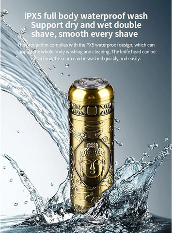 Yunnyp Waterproof T8 Portable Electric Shaver Mini Rechargeable For Men