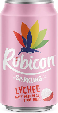 Rubicon Sparkling Drink Lychee Tin 330ml