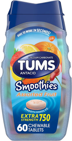Tums smoothies 60 tablets