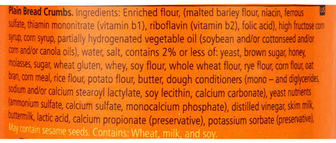 American Garden Bread Crumbs Plain 425g