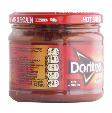 Doritos Salsa Dip Hot 300g
