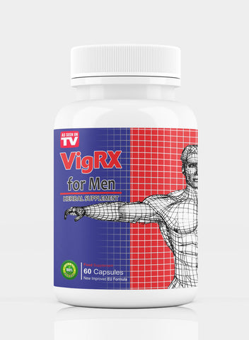 VigRX Herbal Supplement For Men 60 Capsules Purple
