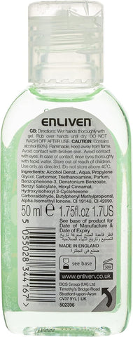 Enliven Hand Gel Aloe Vera 50ml