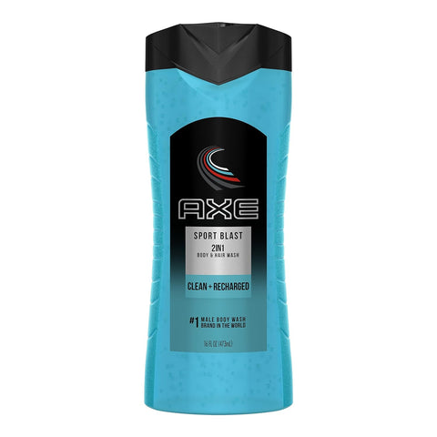 AXE Sport Blast 2in1 Body Wash Clean + Recharged 473ml
