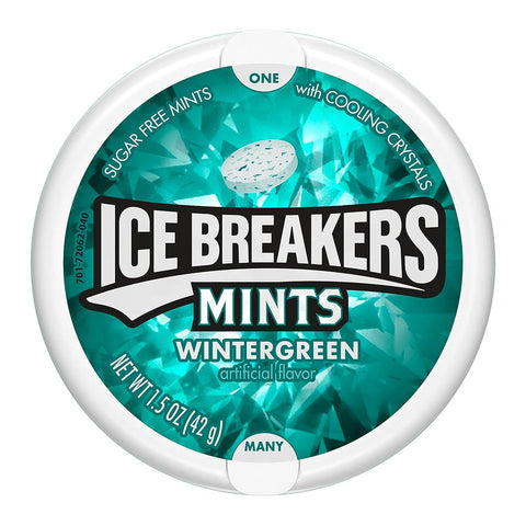 Ice Breakers Mints Tin Wintergreen 42g