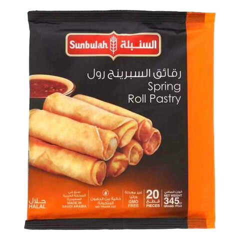 Sunbulah Spring Roll Pastry 20Pcs 345g