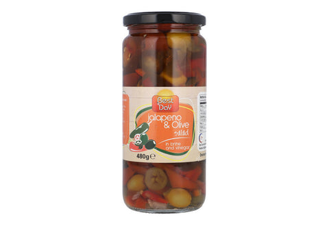 Best Day Jalapeno & Olive Salad 480g