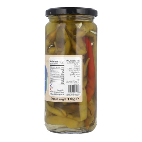 Best Day Pickle Chilli Peppers in brine vinegar 440g