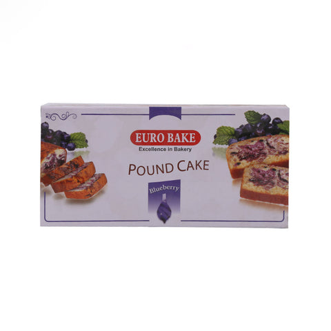 Euro Pound Cake  blueberry