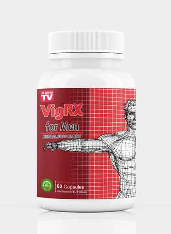 VigRX Herbal Supplement For Men 60 Capsules Red