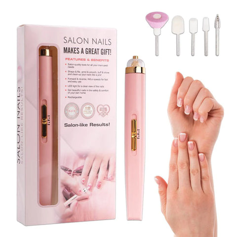 Rechargeable Salon Nail Finishing Touch