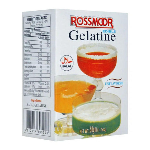 Rossmoor Gelatine Unflavored 50 Gm