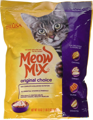 Meow Mix Original Choice 18oz 510g