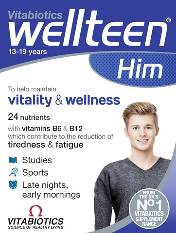 Vitabiotics Wellteen Him 30 Tab