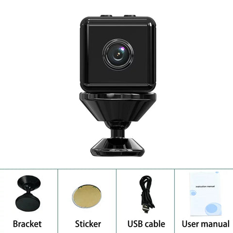 X9 Podofo Wireless Mini IP Camera Surveillance Camera 1080P HD Cam Portable For Home Security