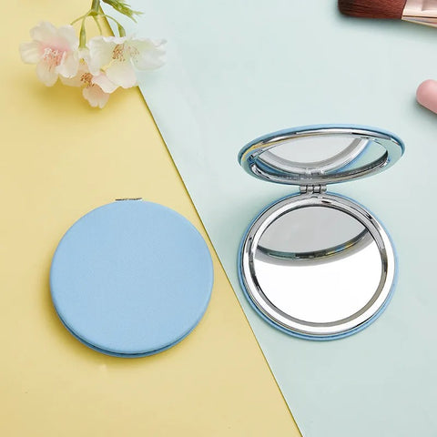Portable Makeup Mirror Round Shape