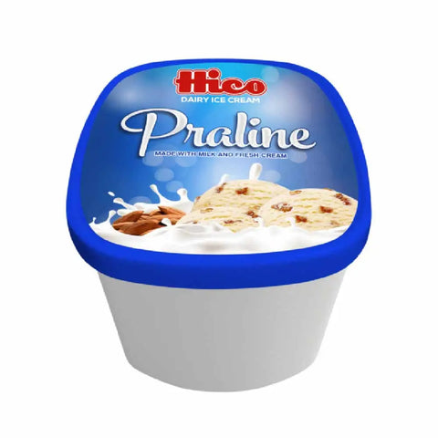 Hico Ice Cream Praline Tub 700ml