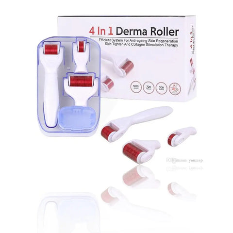 4 In 1 Derma Roller Cosmetic Needling