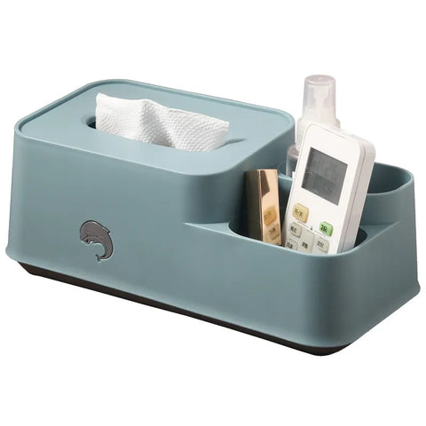 Tissue Box And Mobile Stand Neat & Clean Storage Box
