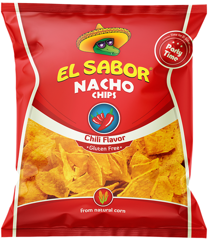 El Sabor Nacho Chips Chili Flavor 225G