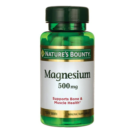 Natures Bounty Magnesium 500 Mg Tablets