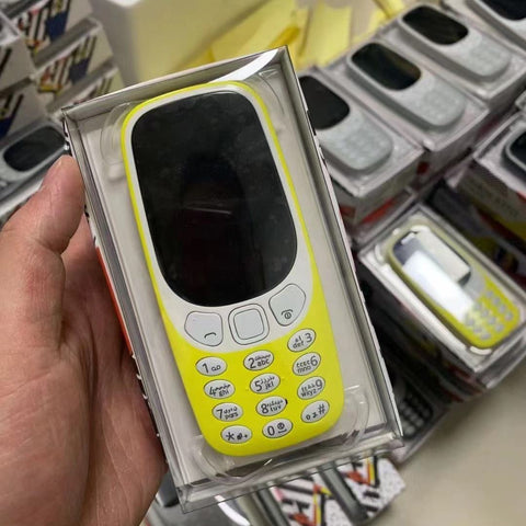 Nokia 3310 Mobile Phone Dual Sim PTA Approved Dual Sim 2.4'' Original 2MP Camera SD Card Supported