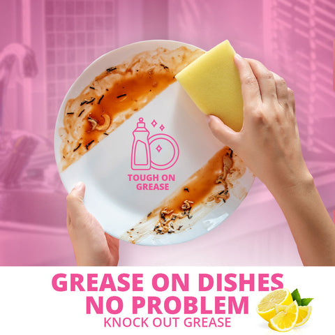 WBM Dish Wash Gel Lemon & Green Tea 500ml