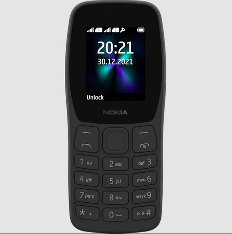 Nokia 110 Keypad Phone – QVGA Camera, MP3 Player, 1.77" Display, Dual SIM, 1000mAh Battery, PTA Approved, 1 Year Warranty