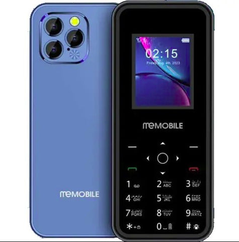meMobile iPower Pro Keypad Mobile Dual SIM 3000mah Battery 1.8'' Display | Smart Camera | Wireless FM & Torch