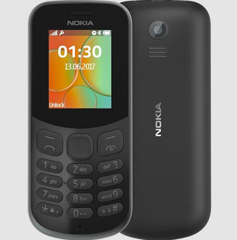 Nokia 130 Dual SIM Keypad Mobile – 1.8" Display, Wireless FM Radio, MP3 Player, 1450mAh Battery, PTA Approved, 1 Year Warranty