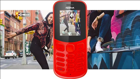 Nokia 130 Dual SIM Keypad Mobile – 1.8" Display, Wireless FM Radio, MP3 Player, 1450mAh Battery, PTA Approved, 1 Year Warranty