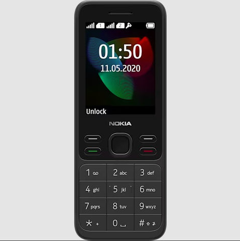 Nokia 150 Dual SIM Keypad Mobile – 2.4" Display, MP3 Player, Wireless FM, 1450mAh Battery, PTA Approved, 1 Year Warranty