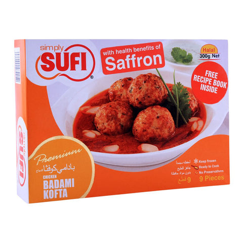 Sufi Chicken Badami Kofta 9 Pcs 300Gm