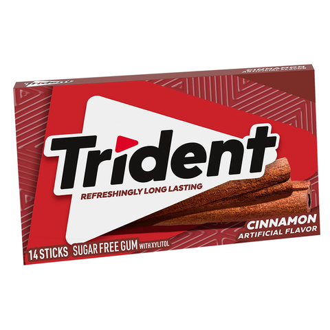 Trident Gum 14 Sticks Cinnamon