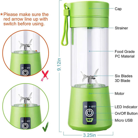 Portable USB Juicer Blender