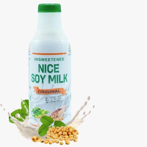 Akin Food Parc Nice Soy Milk Original Unsweetened 1Liter