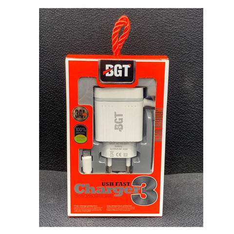 BGT Charge Over 3.4A USB Fast Charger