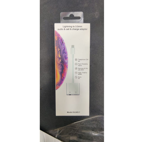 Iphone Handsfree Charging Converter 2 in 1 Original