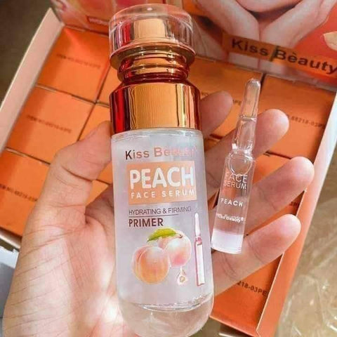 Kiss-Beauty Golden Edition Primer with Free Peach Face Serum