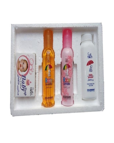 Baby Gift Set By Soft Touch Pack of 4 items - Small size box 4 items 50 ml each