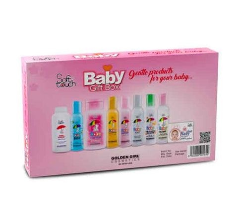 Baby Gift Set By Soft Touch Pack of 4 items - Small size box 4 items 50 ml each
