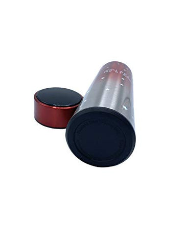 Stainless Steel Star Printed Insulated Water Bottle with Smart Temperature Display for Kids & Adults