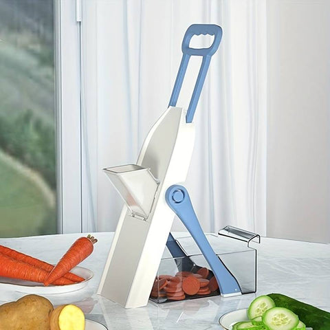 Multifunctional Vegetable Slicer Foldable Adjustable Kitchen Cutter Chopper