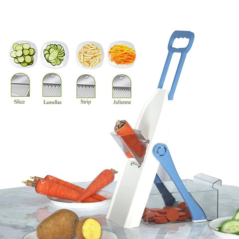 Multifunctional Vegetable Slicer Foldable Adjustable Kitchen Cutter Chopper