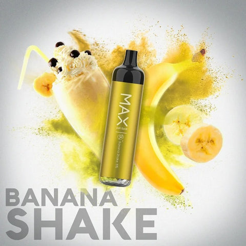 AIR-BAR MAX BANANA SHAKE – 2500PUFF DISPOSABLE 5%
