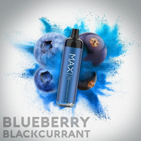 AIR-BAR MAX BLUEBERRY BLACKCURRANT – 2500PUFF DISPOSABLE 5%