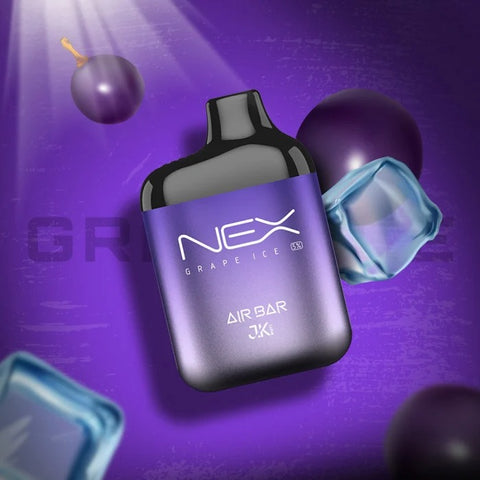 AIR-BAR NEX GRAPE ICE – 6500PUFF DISPOSABLE 5%