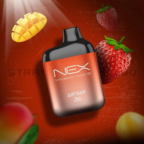 AIR-BAR NEX STRAWBERRY MANGO – 6500PUFF DISPOSABLE 5%