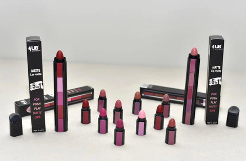 5 in 1 Lipstick 2 colour setting Available